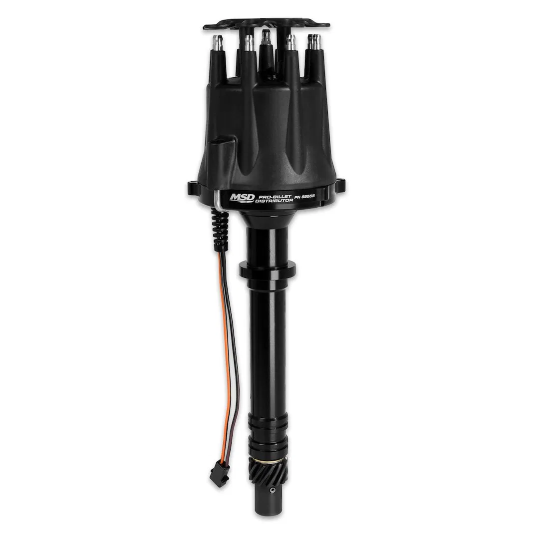 85555 – MSD CO. Distributor, For Use With Chevy V8 Engines Without Ignition Control Module Magnetic Trigger Mechanica...